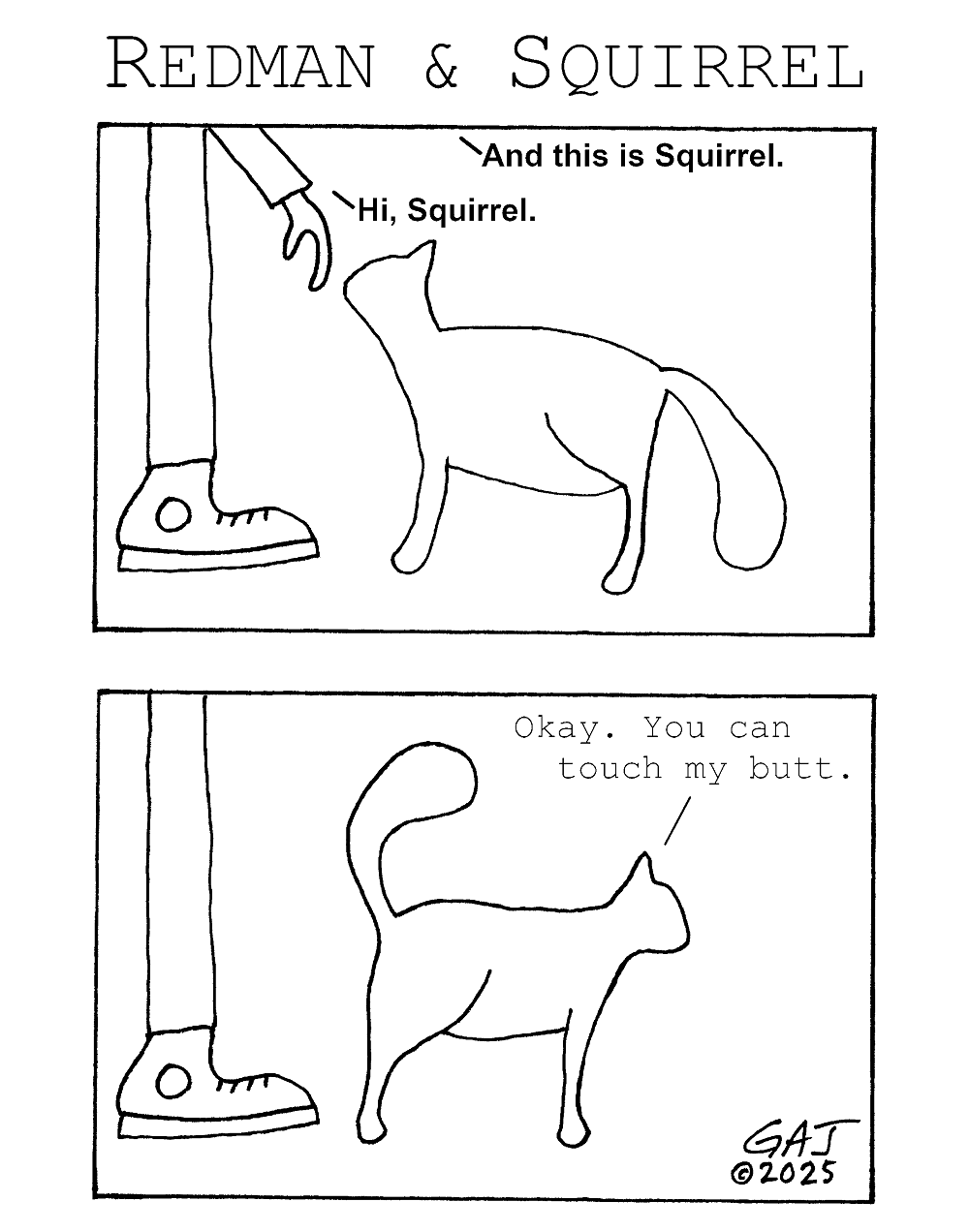 image: Redman & Squirrel Cartoon No. 2